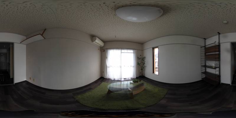 パノラマ画像洋室