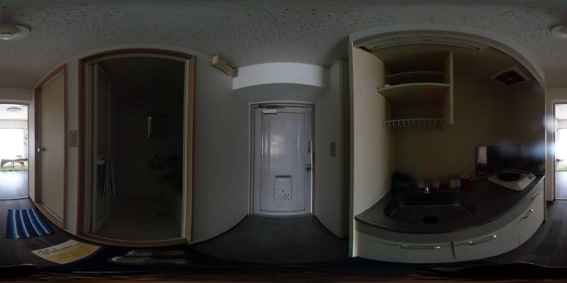 パノラマ画像玄関