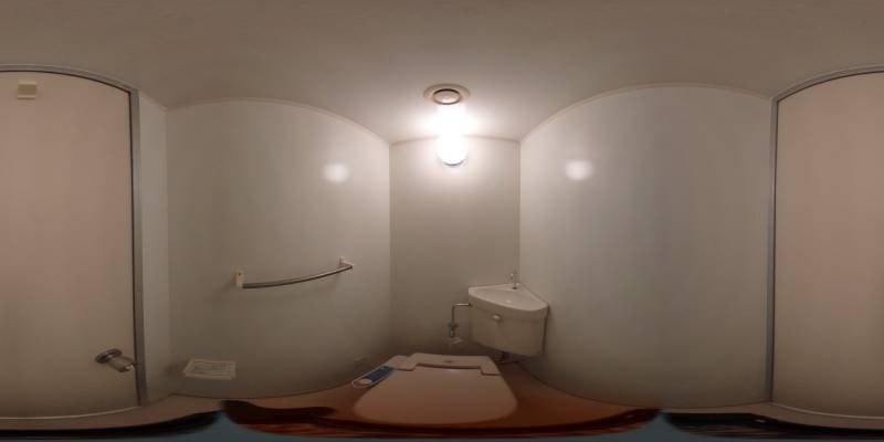 パノラマ画像トイレ