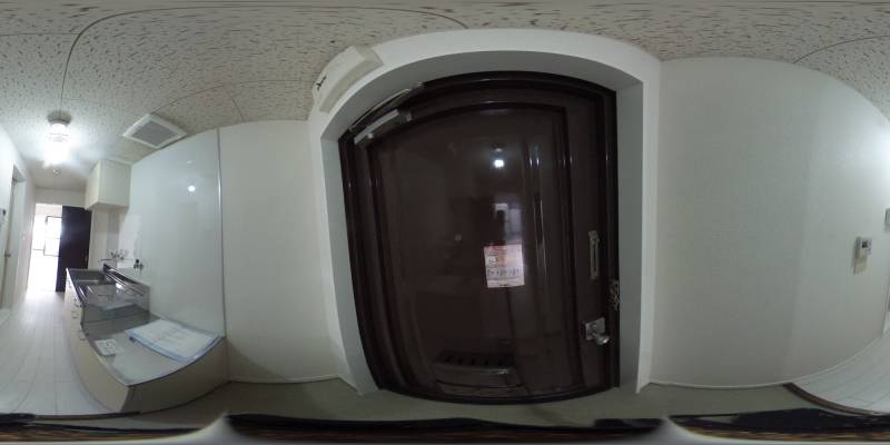 パノラマ画像玄関