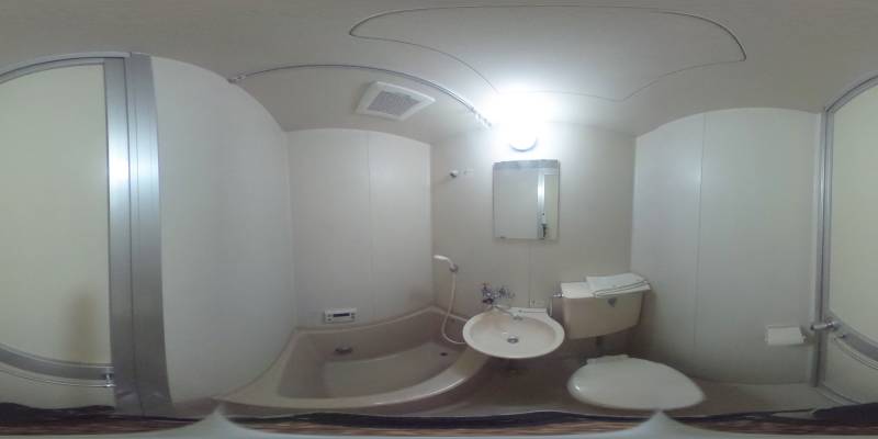 パノラマ画像バスルーム
