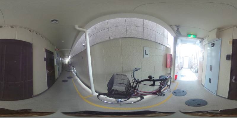 パノラマ画像玄関