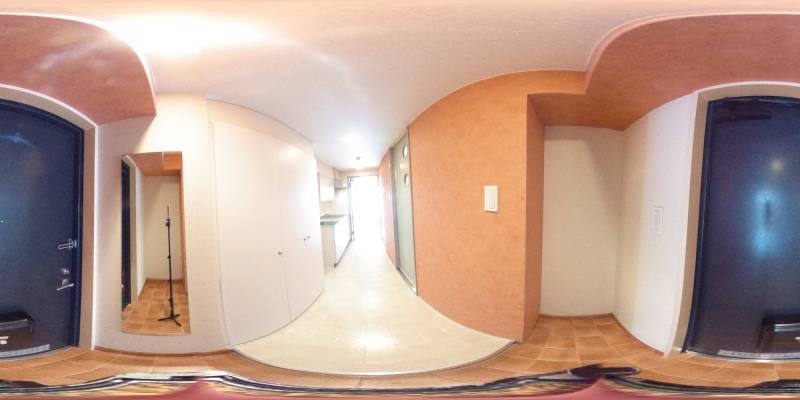 パノラマ画像玄関