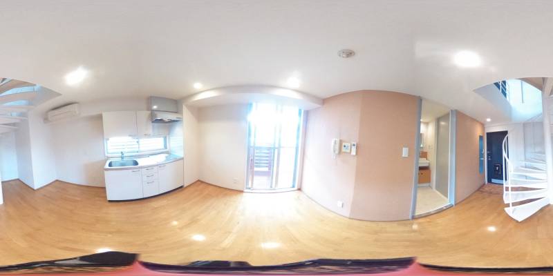 パノラマ画像リビング