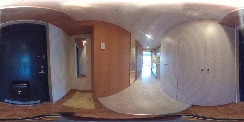 パノラマ画像玄関