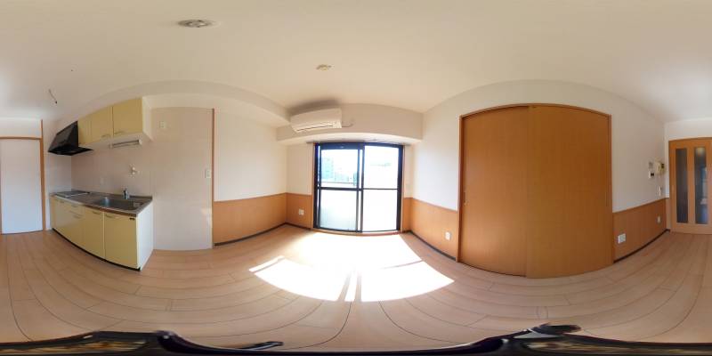 パノラマ画像リビング