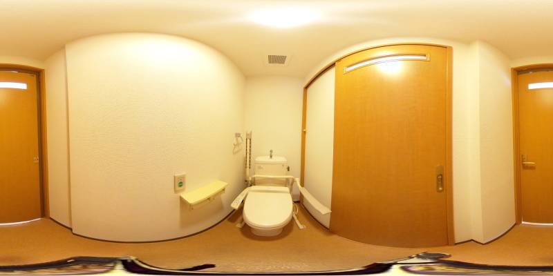 パノラマ画像トイレ