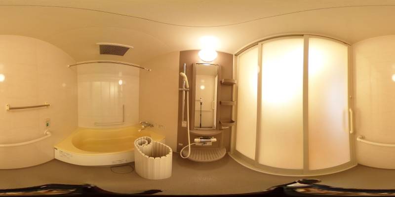 パノラマ画像バスルーム