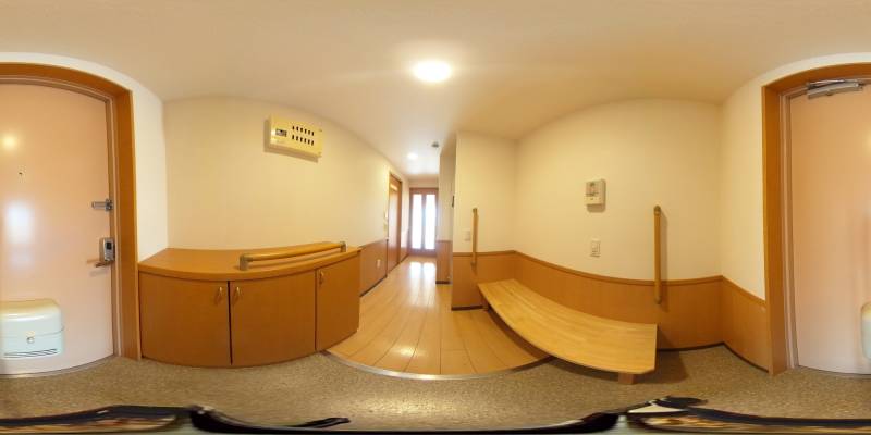 パノラマ画像玄関