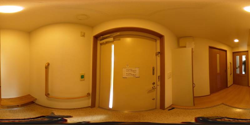 パノラマ画像玄関