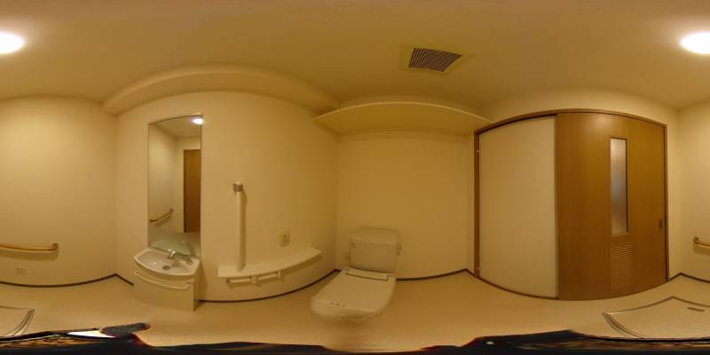 パノラマ画像トイレ