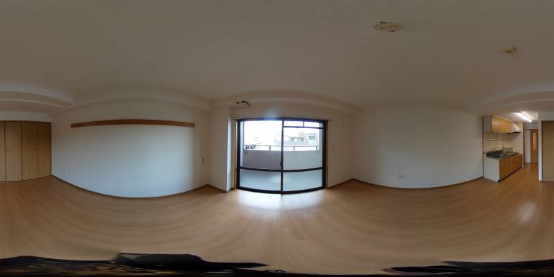 パノラマ画像洋室