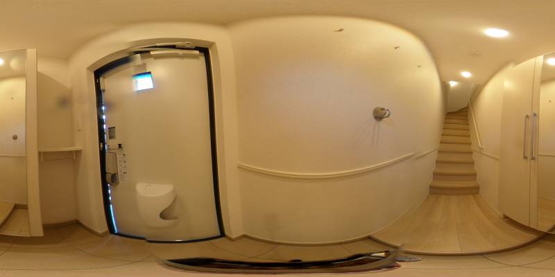 パノラマ画像玄関