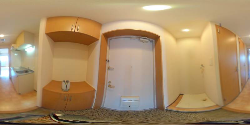 パノラマ画像玄関