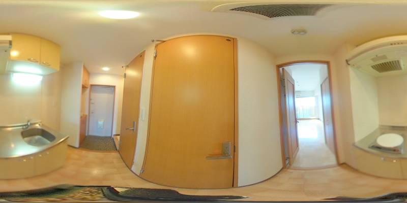 パノラマ画像キッチン