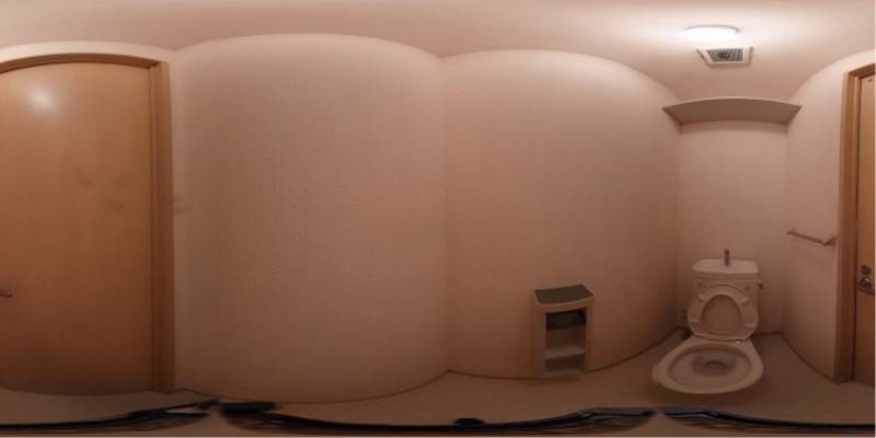パノラマ画像トイレ