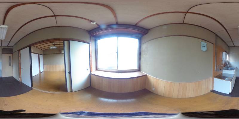 パノラマ画像洋室