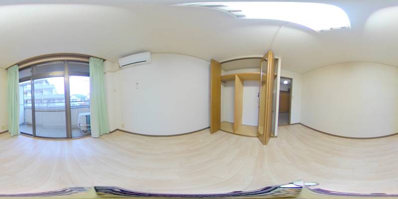 パノラマ画像洋室