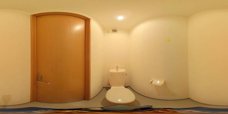 パノラマ画像トイレ