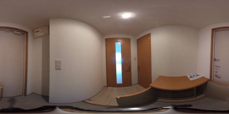 パノラマ画像玄関