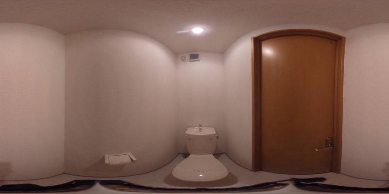 パノラマ画像トイレ