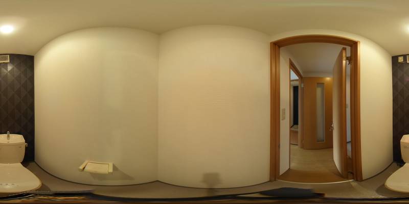 パノラマ画像トイレ