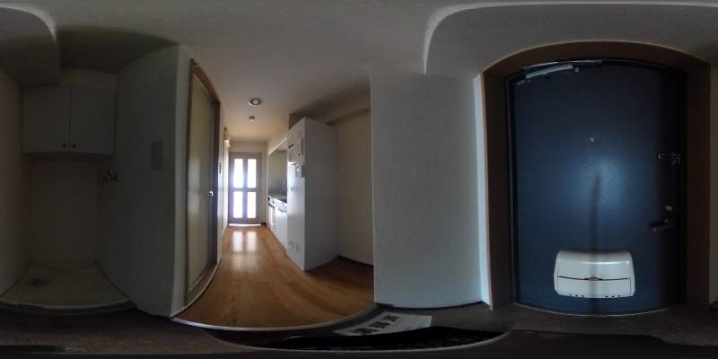 パノラマ画像玄関