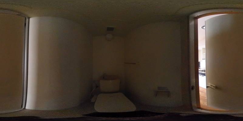 パノラマ画像トイレ