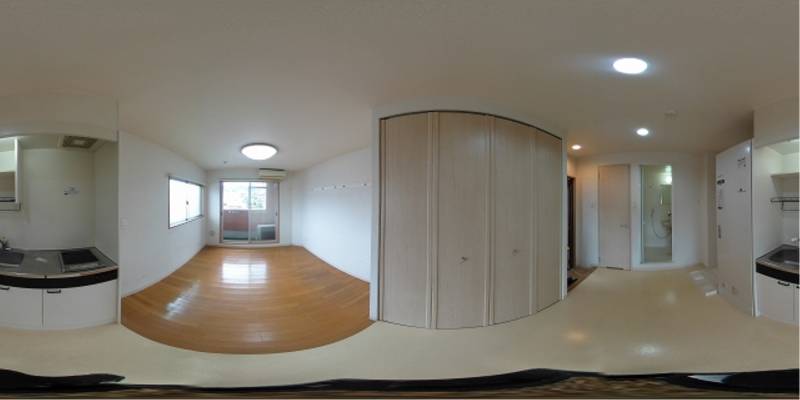 パノラマ画像キッチン