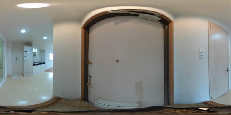 パノラマ画像玄関