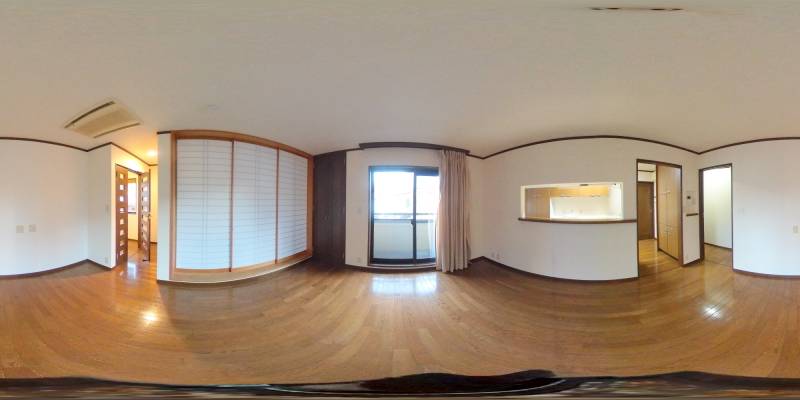 パノラマ画像洋室