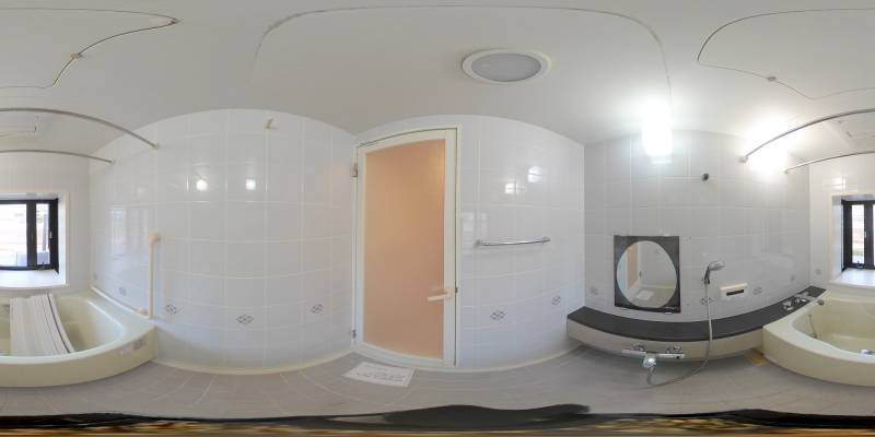 パノラマ画像バスルーム