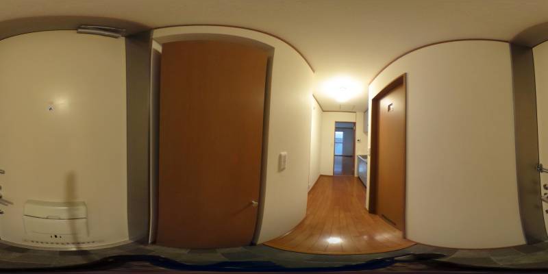 パノラマ画像玄関