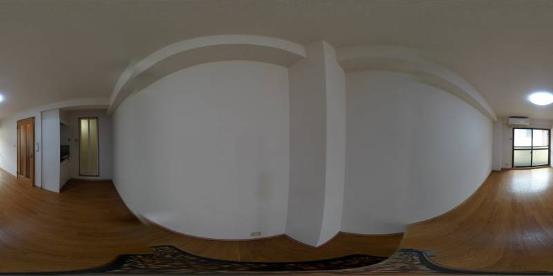 パノラマ画像洋室