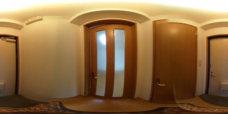 パノラマ画像玄関