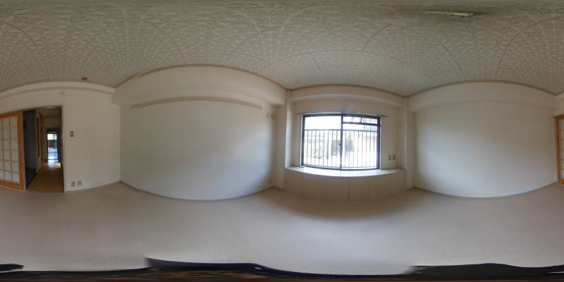 パノラマ画像洋室