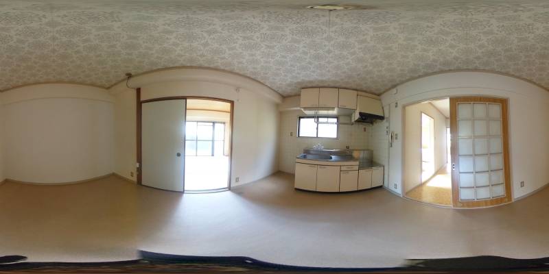 パノラマ画像ダイニング