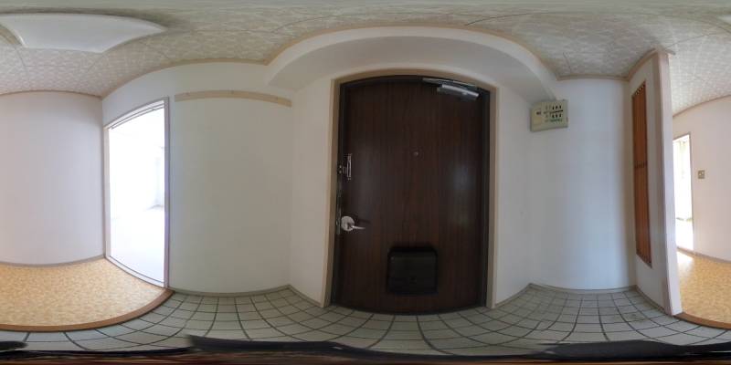 パノラマ画像玄関