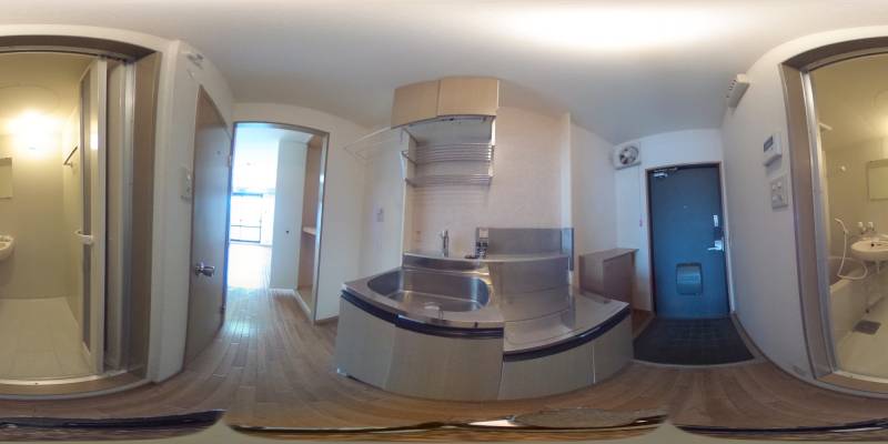 パノラマ画像キッチン