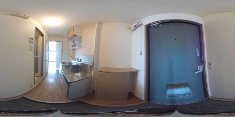 パノラマ画像玄関