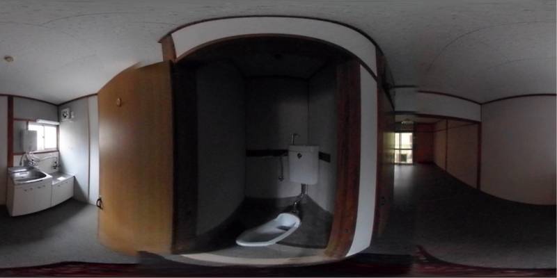 パノラマ画像トイレ