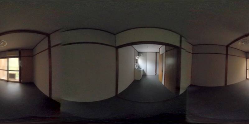 パノラマ画像洋室