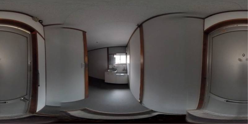 パノラマ画像玄関