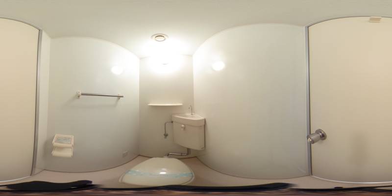 パノラマ画像トイレ