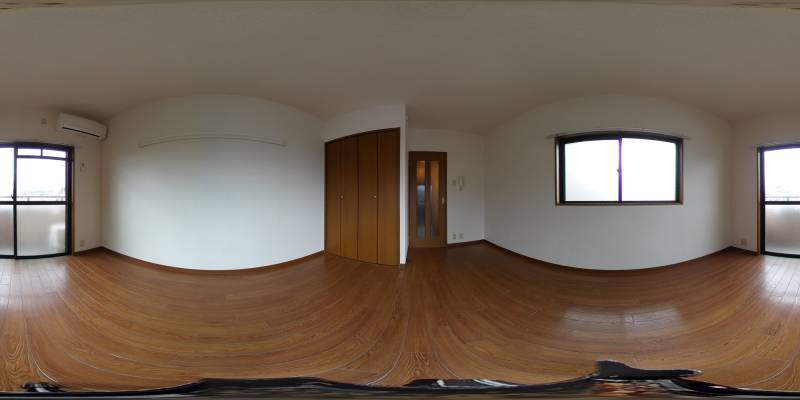 パノラマ画像洋室