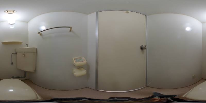 パノラマ画像トイレ