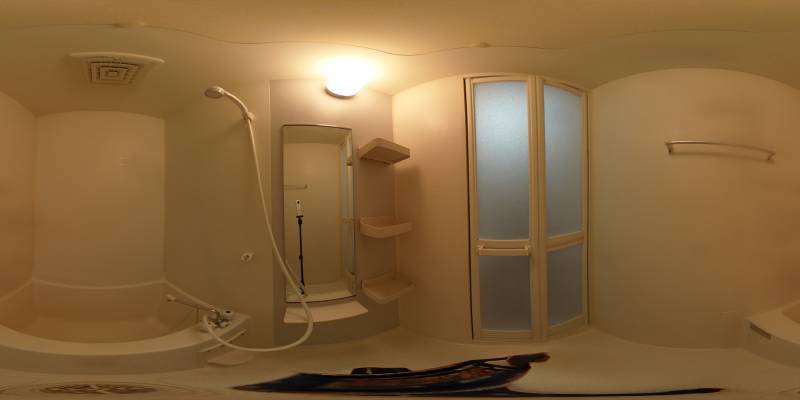 パノラマ画像バスルーム