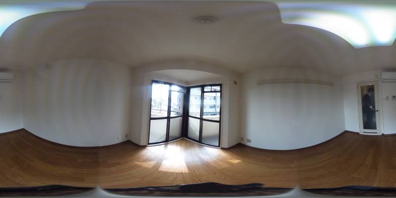 パノラマ画像洋室