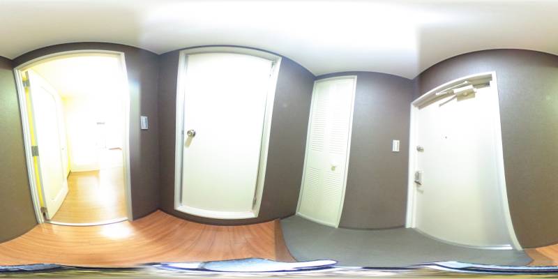 パノラマ画像玄関