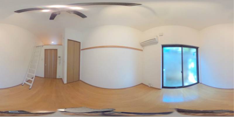 パノラマ画像洋室